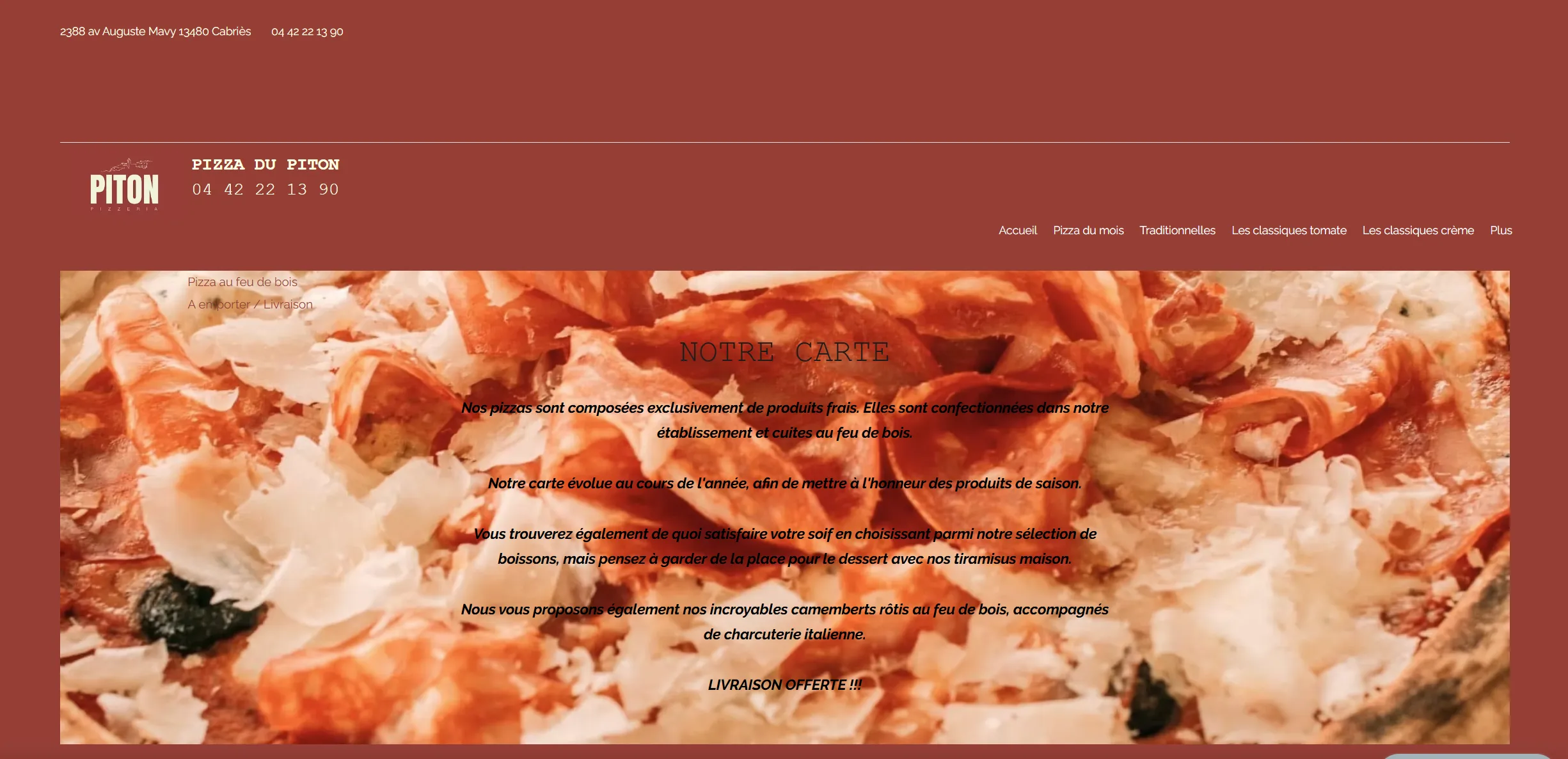 Template Pizzeria