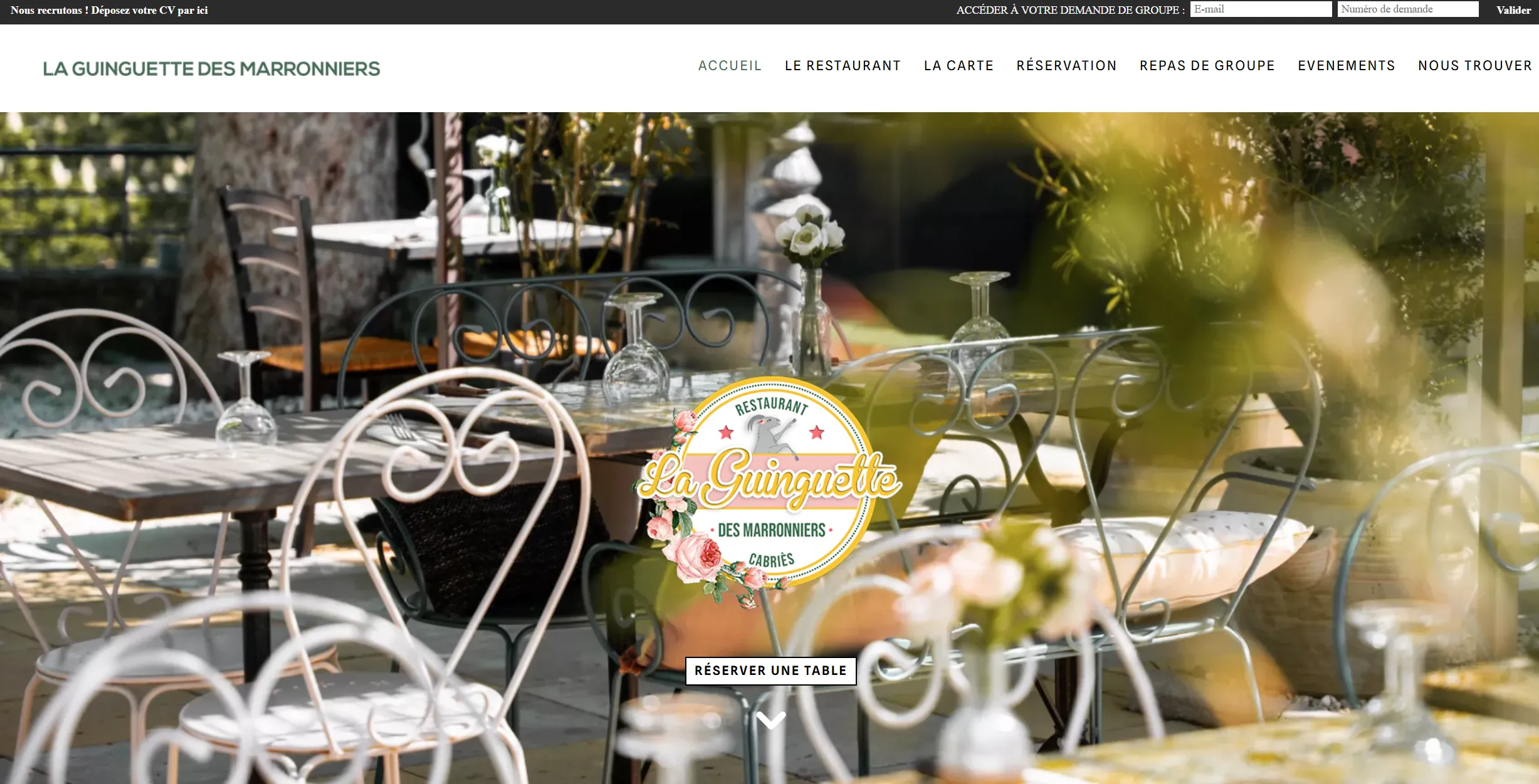 Template Restaurant Gastronomique